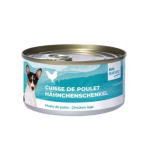 Filets de poulet pour chien : comment les intégrer dans la ration ? Filet de cuisse de poulet en bouillon pour chien