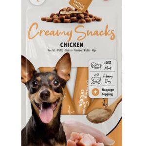 Chiens Creamy Snacks au poulet pour chien